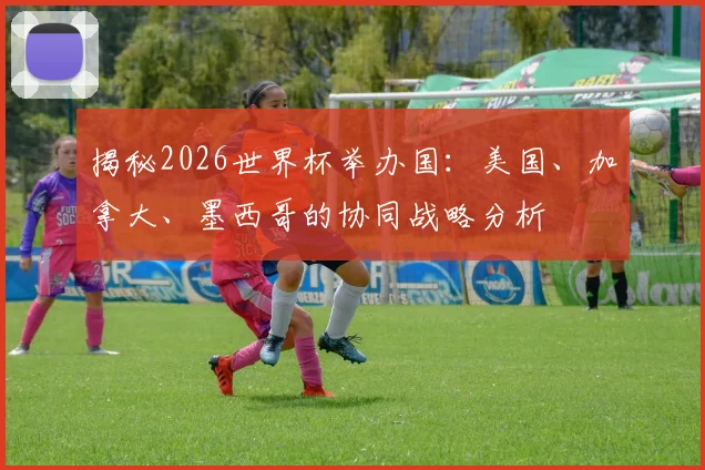 揭秘2026世界杯举办国：美国、加拿大、墨西哥的协同战略分析